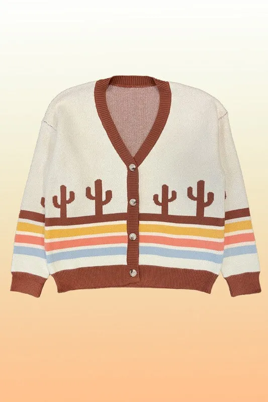 Desert Bloom Cardigan
