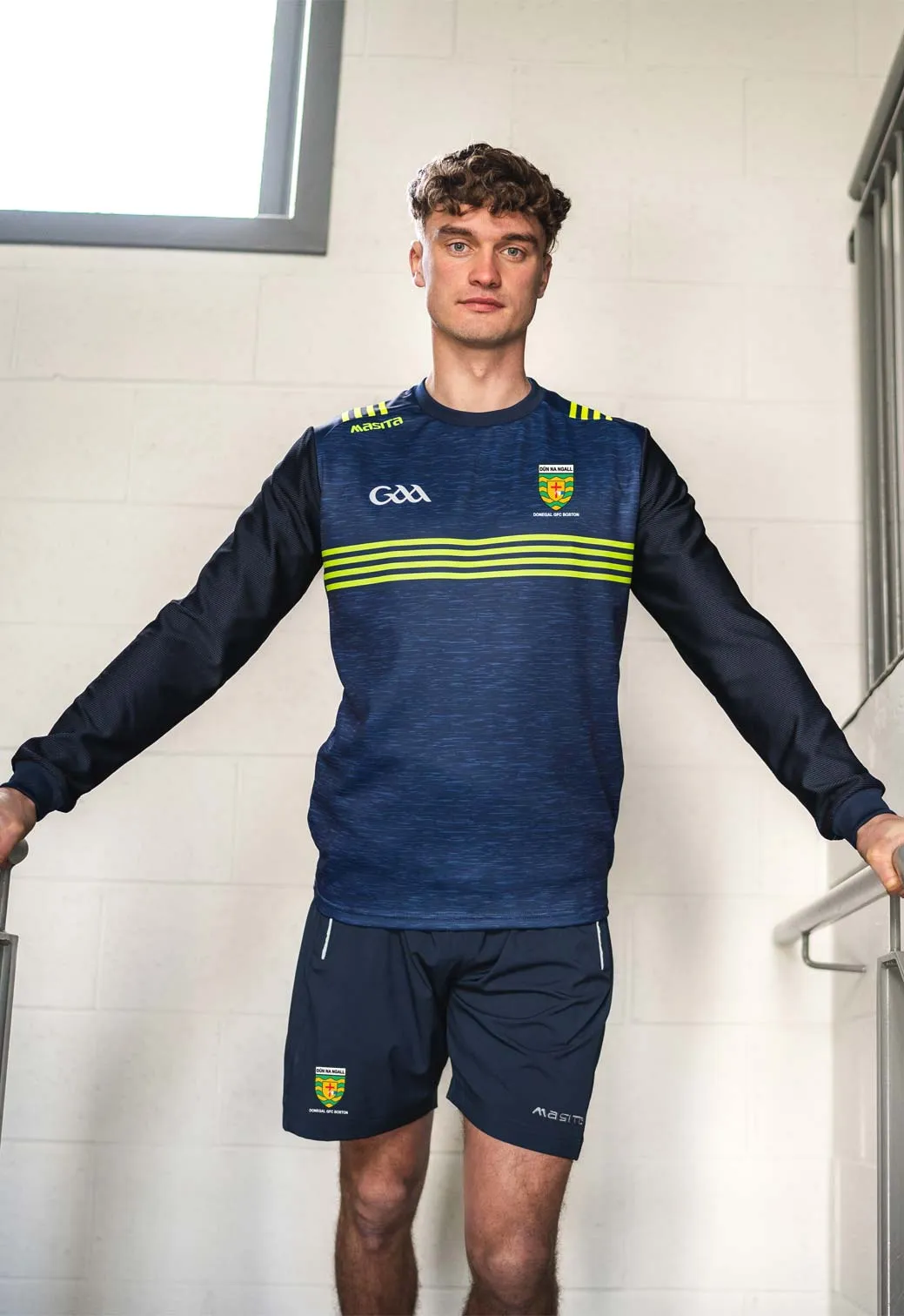 Donegal Boston Errigal Style Neon Sweater Adults