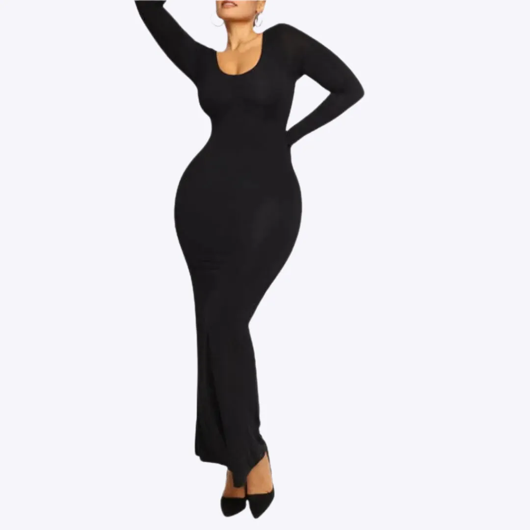 Elmira - Elegant Long Sleeve Woman's Dress