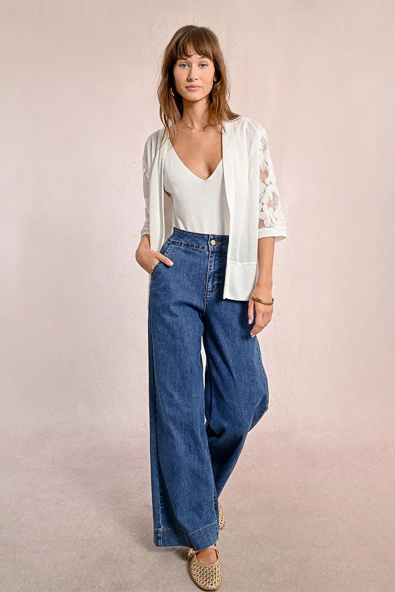 EMBROIDERED CARDIGAN