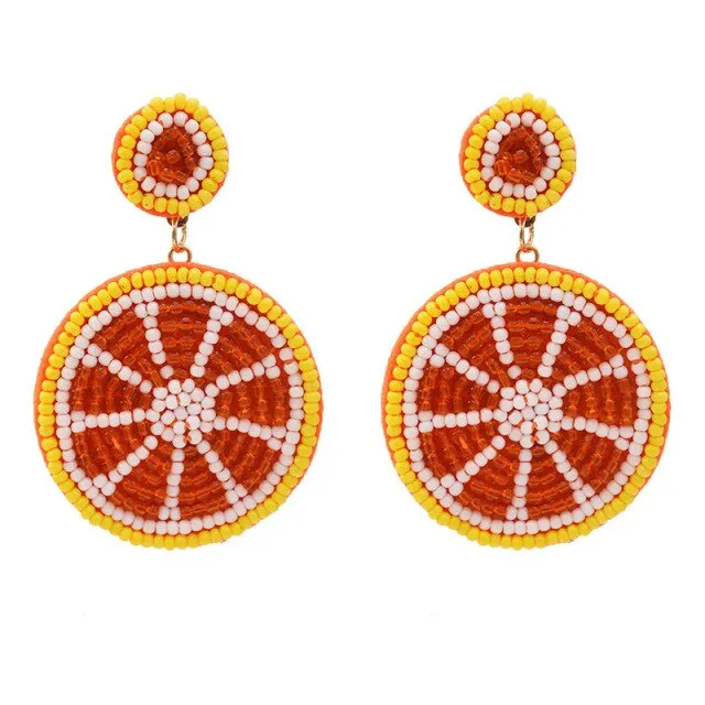 Ethnic Fruit Earrings