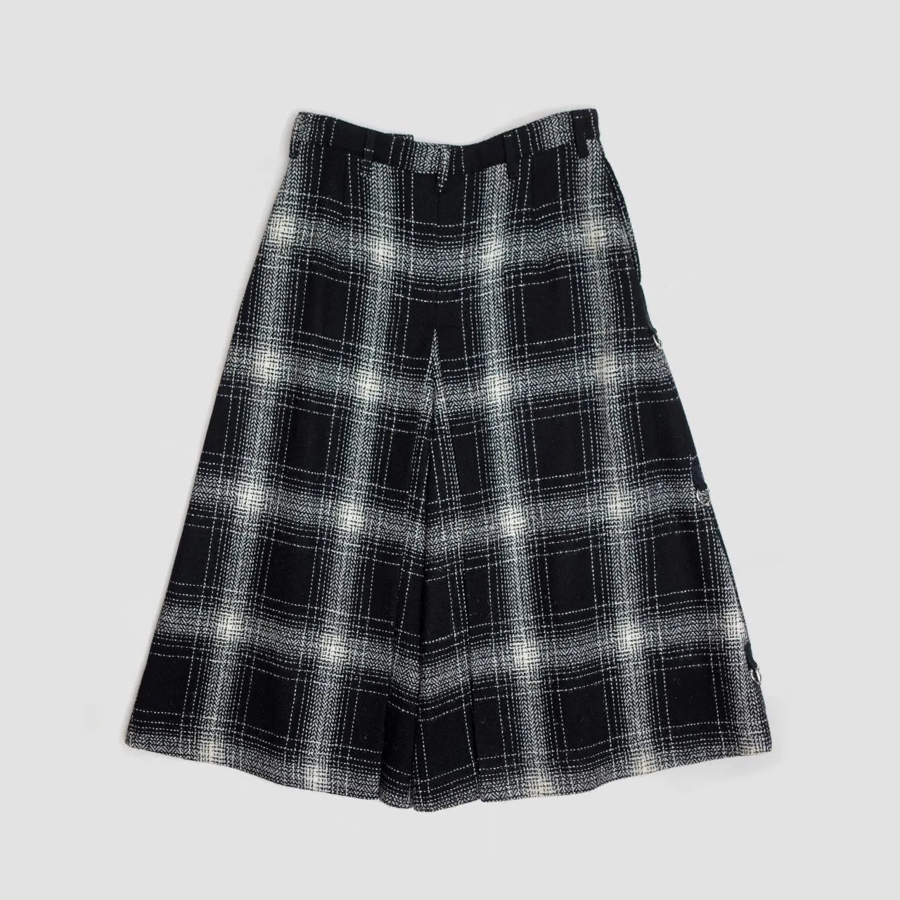 fall winter 2020 Harris Tweed Ombre Skirt Culottes