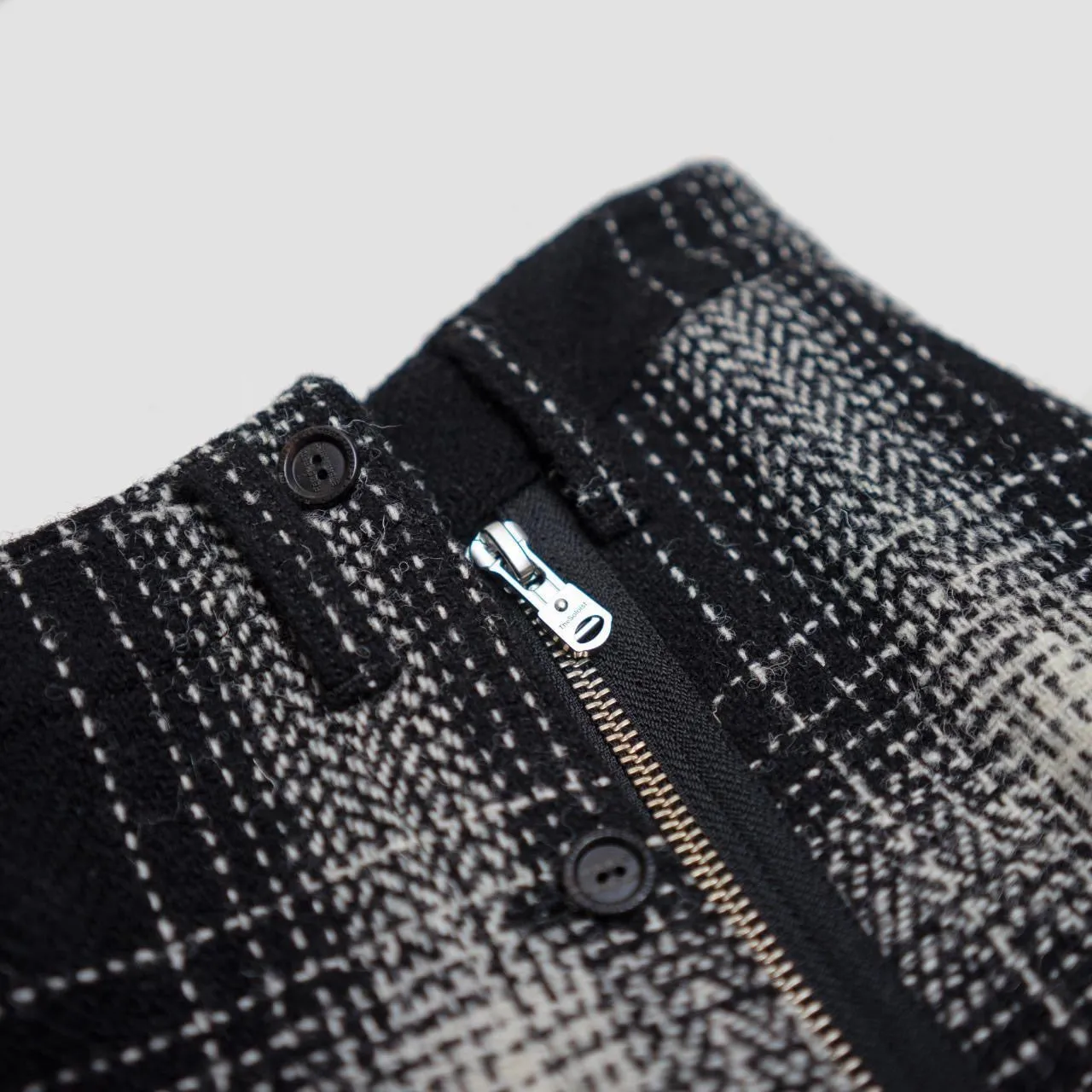 fall winter 2020 Harris Tweed Ombre Skirt Culottes