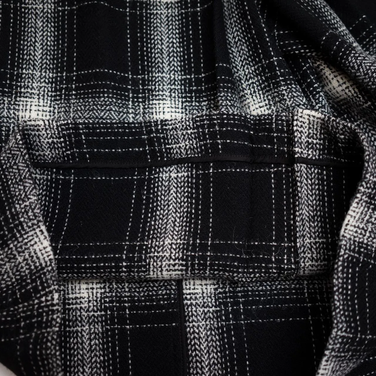 fall winter 2020 Harris Tweed Ombre Skirt Culottes