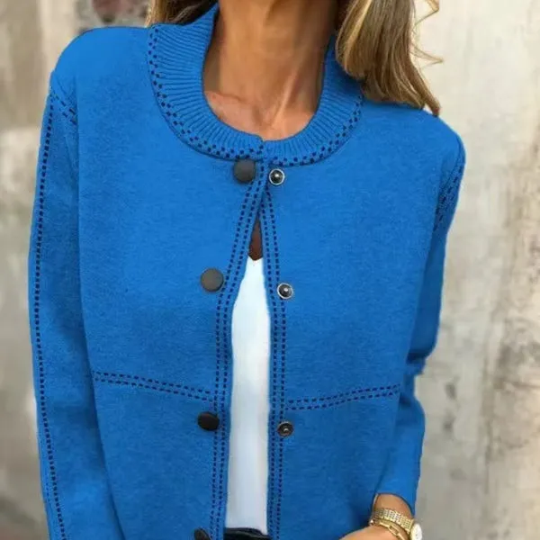 Fia | Cardigan with Button Placket