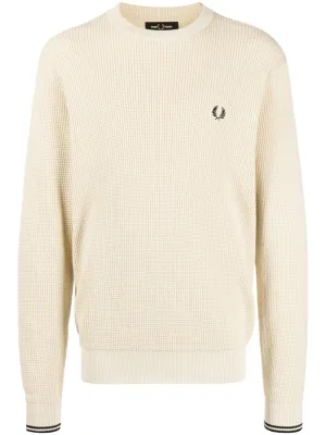 Fred Perry Sweaters Beige