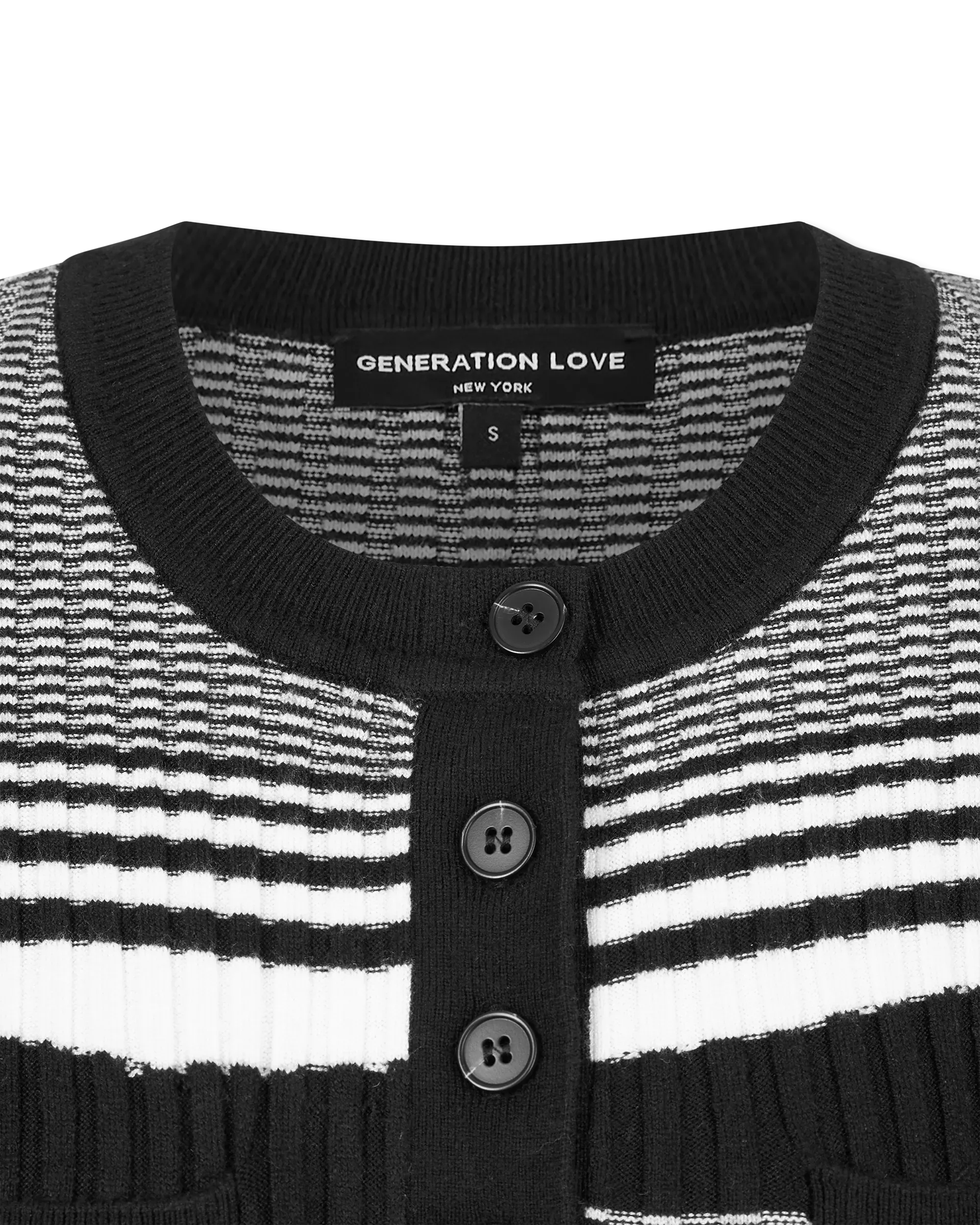 Generation Love Beatrix Ribbed Cardigan