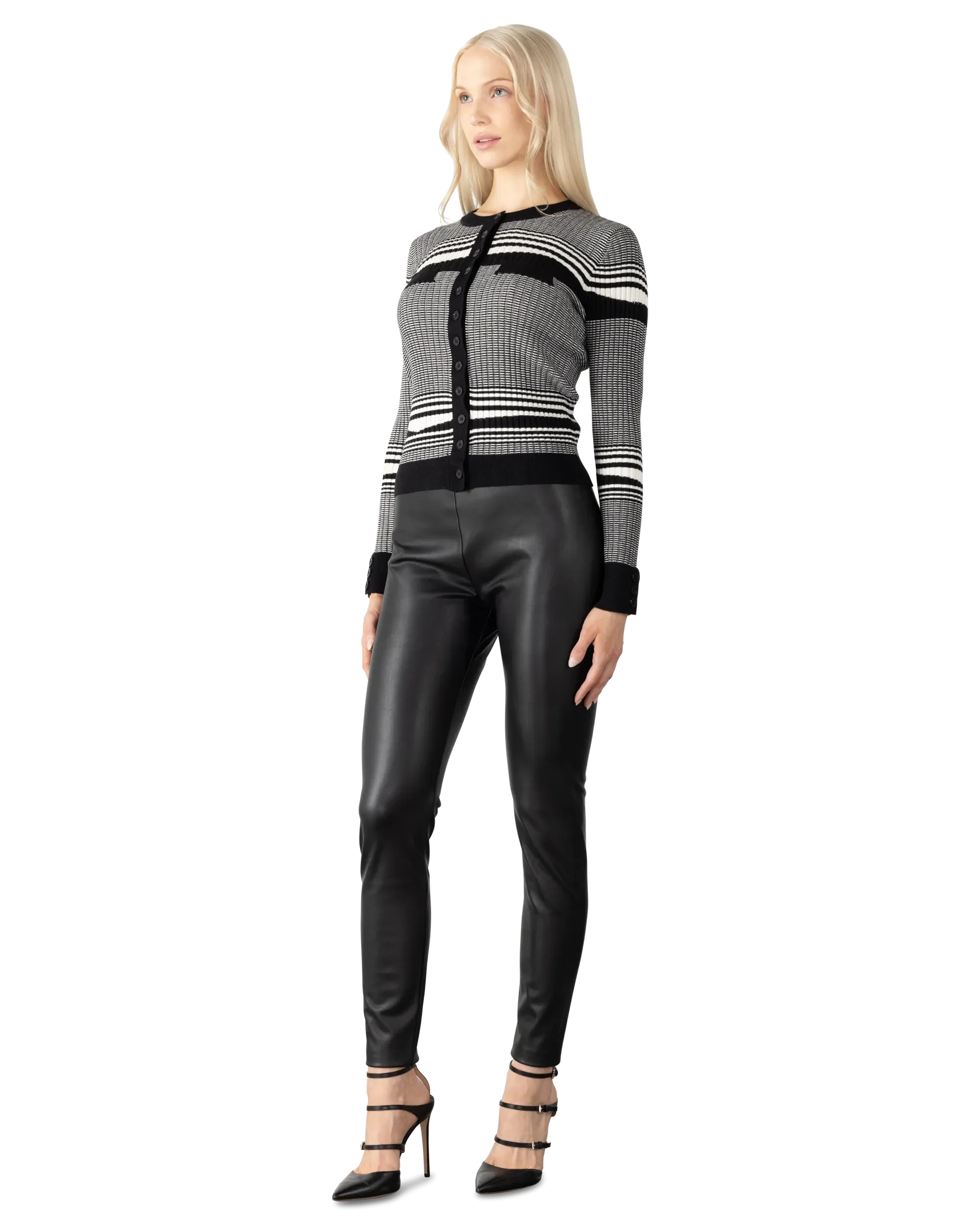 Generation Love Beatrix Ribbed Cardigan