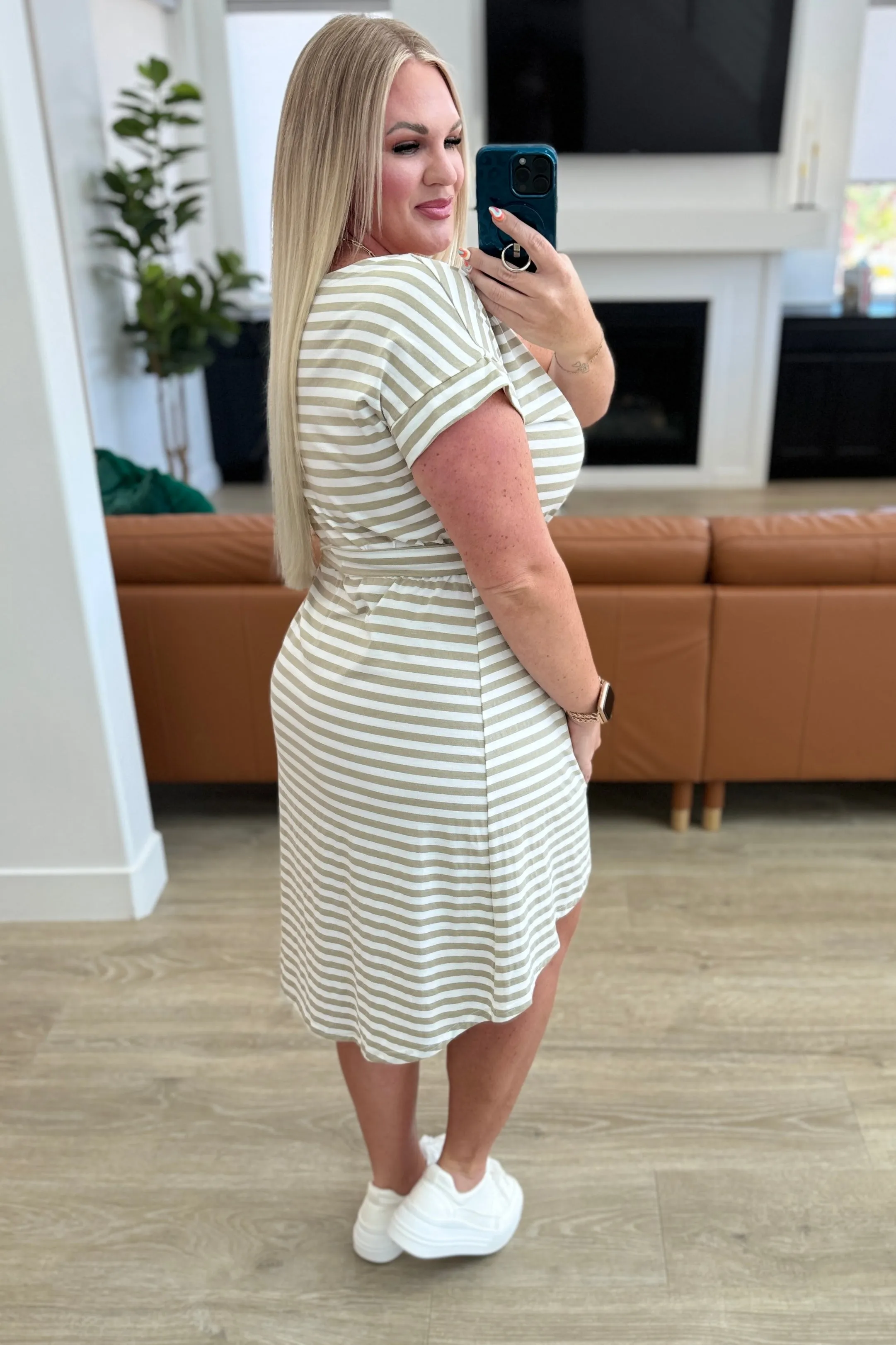 Hazel Blues® |  Has Merit Tulip Midi Dress