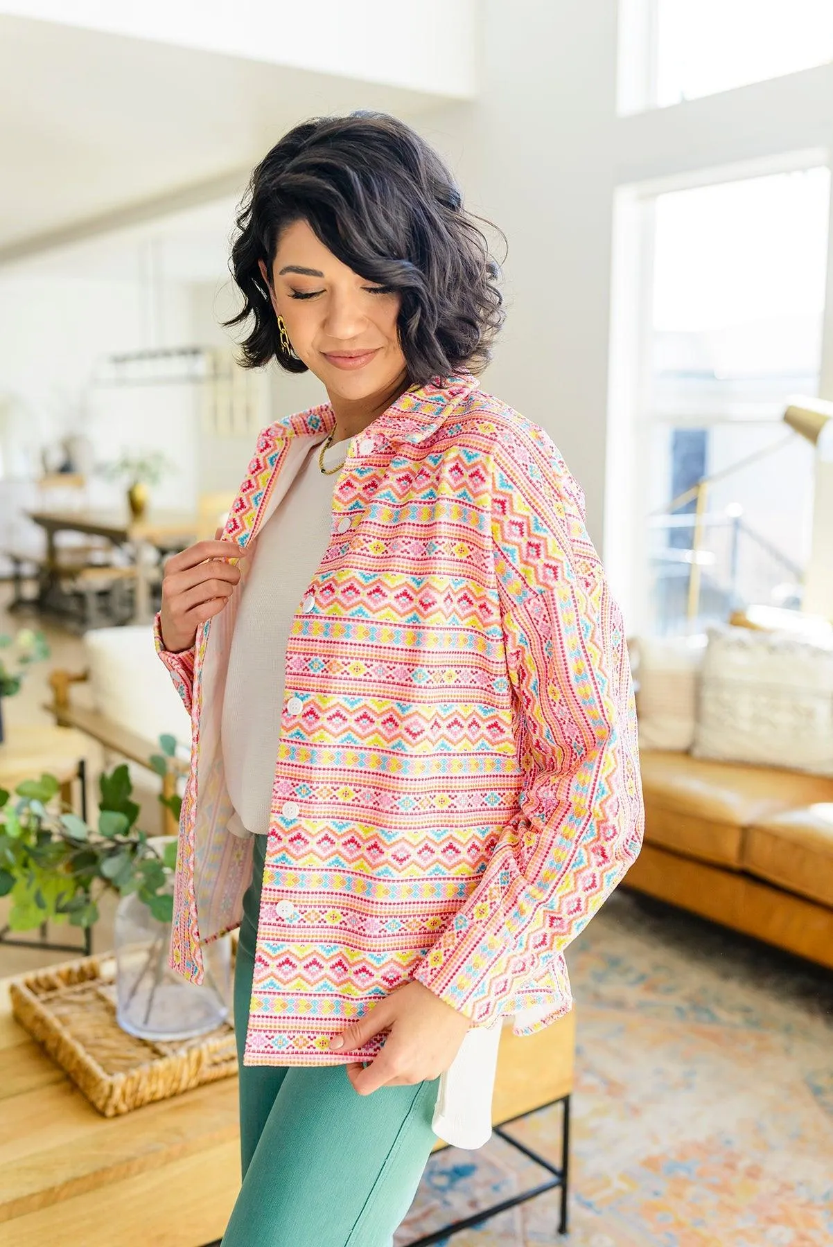 Hazel Blues® |  Imagine When Corduroy Button Down