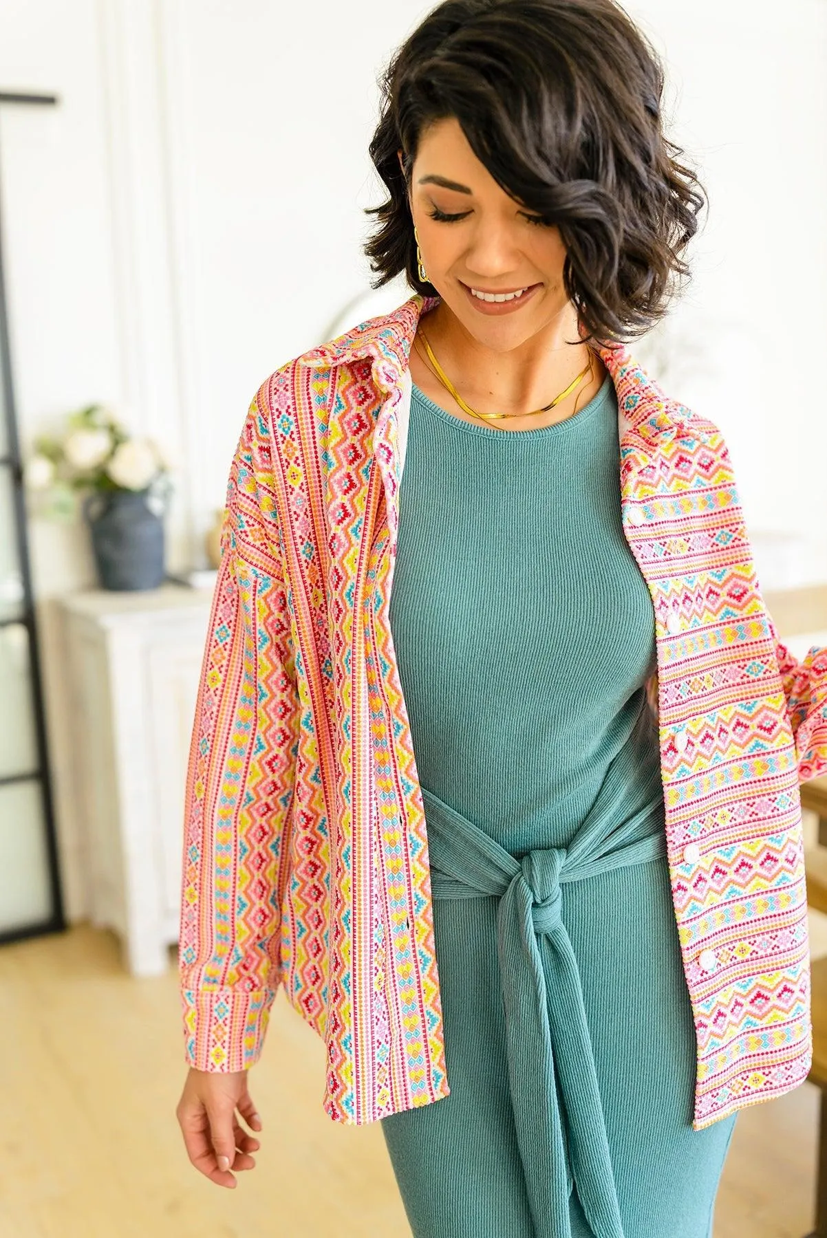 Hazel Blues® |  Imagine When Corduroy Button Down