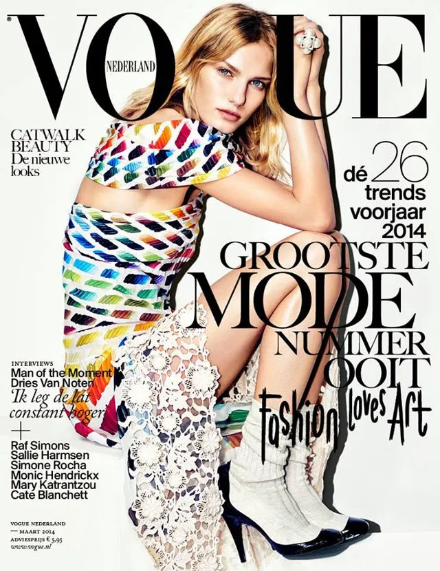 Highly Documented Spring 2014 Chanel by Karl Lagerfeld Runway Rainbow Print & Lace Dress