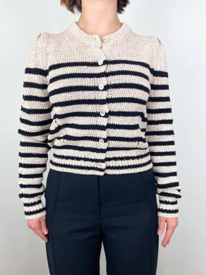 Joelle Cardigan in Sailor Stripe