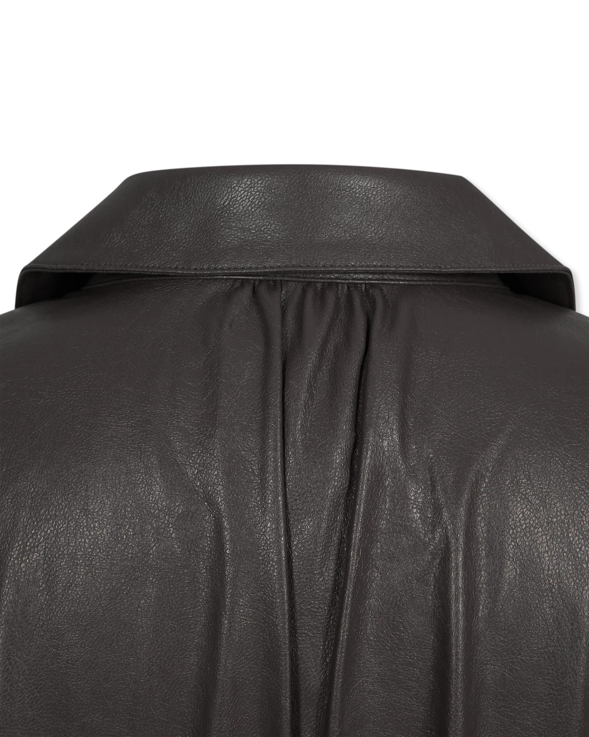 Kate Belted Vegan Leather Dress