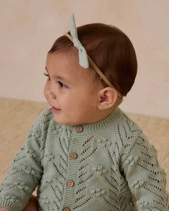 Knit Cardigan || Sage - SAGE | Quincy Mae
