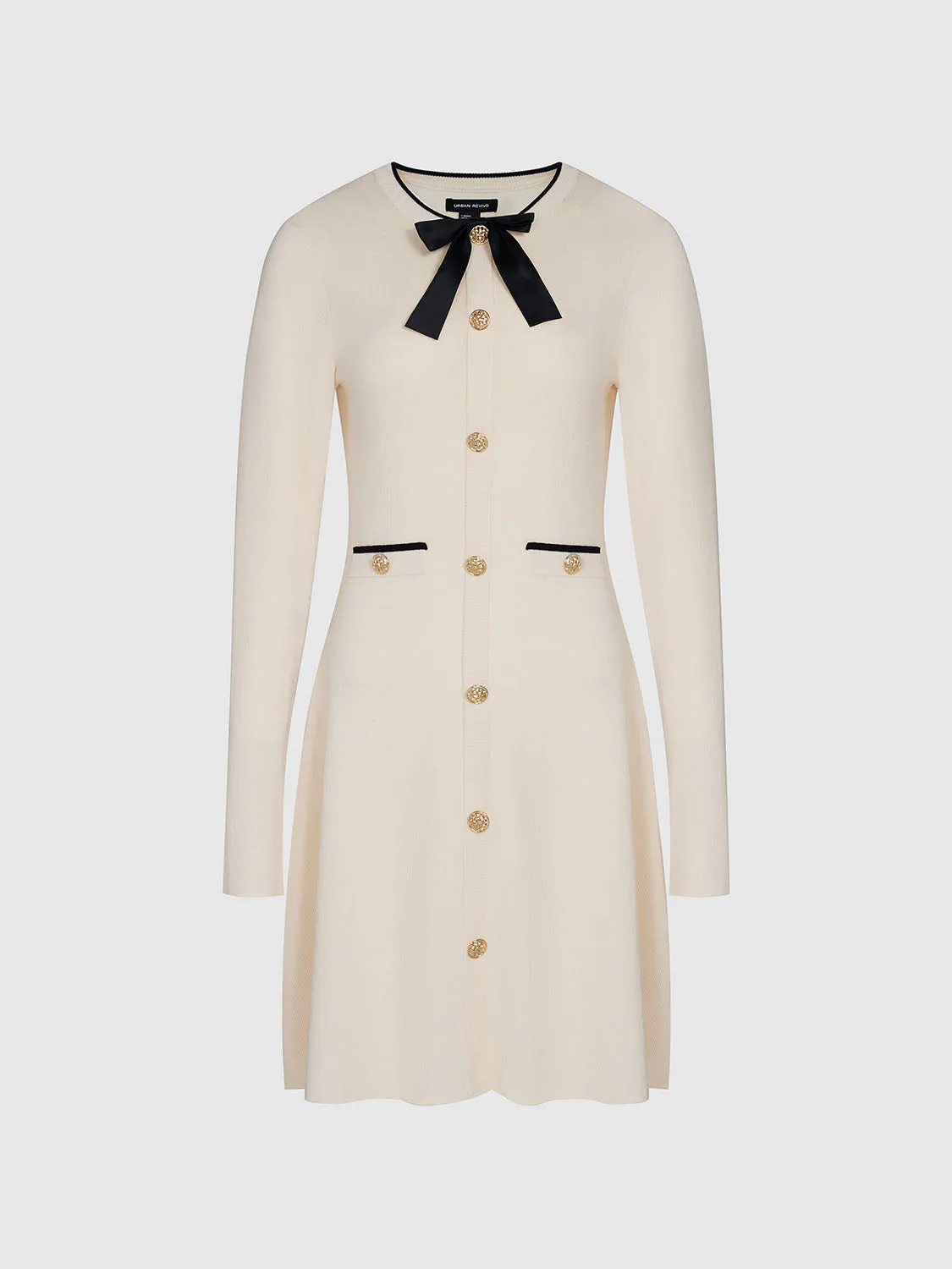 Knitted Long Sleeve Dresses