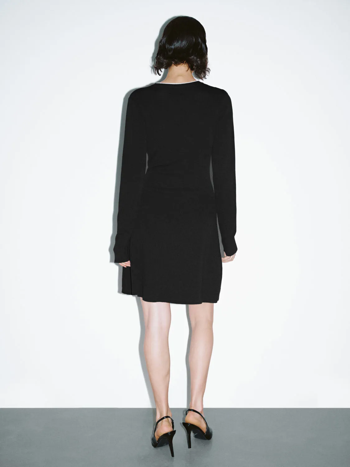Knitted Long Sleeve Dresses