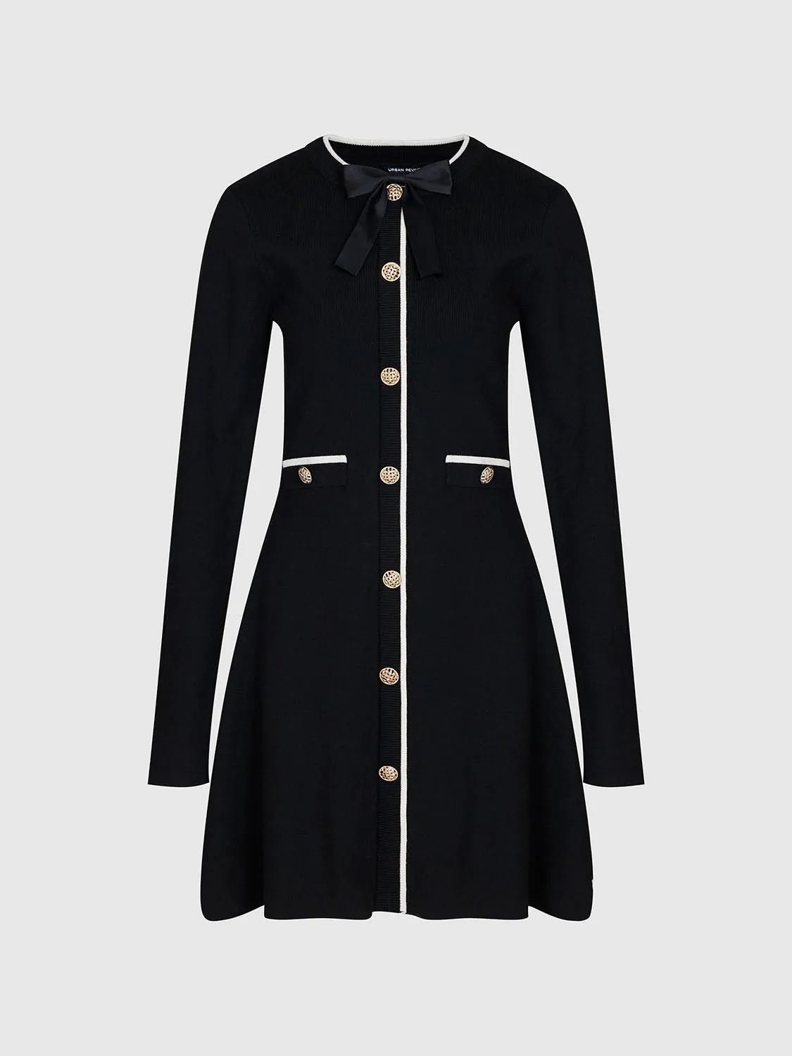 Knitted Long Sleeve Dresses