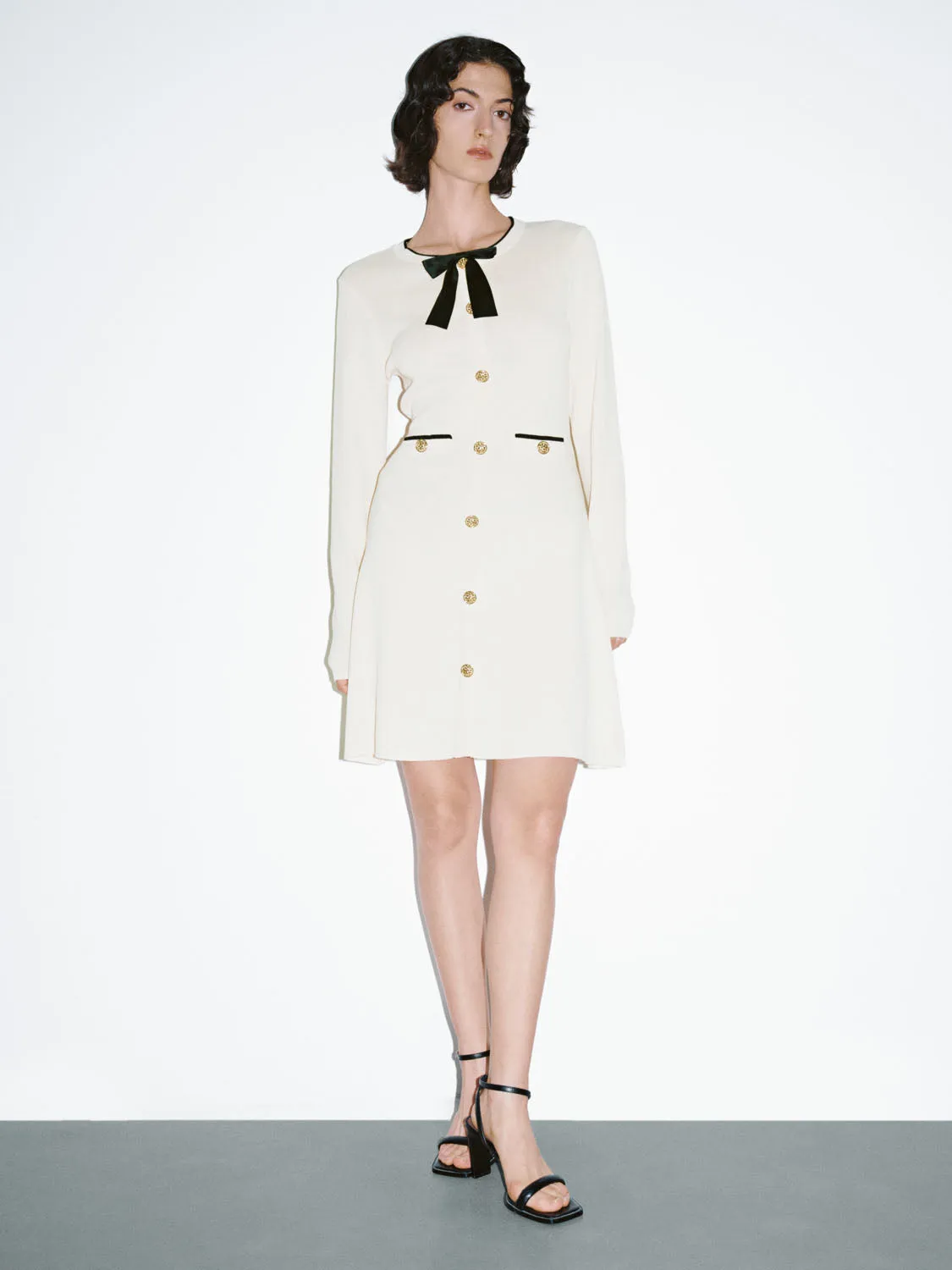 Knitted Long Sleeve Dresses