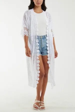 Laced Kimono