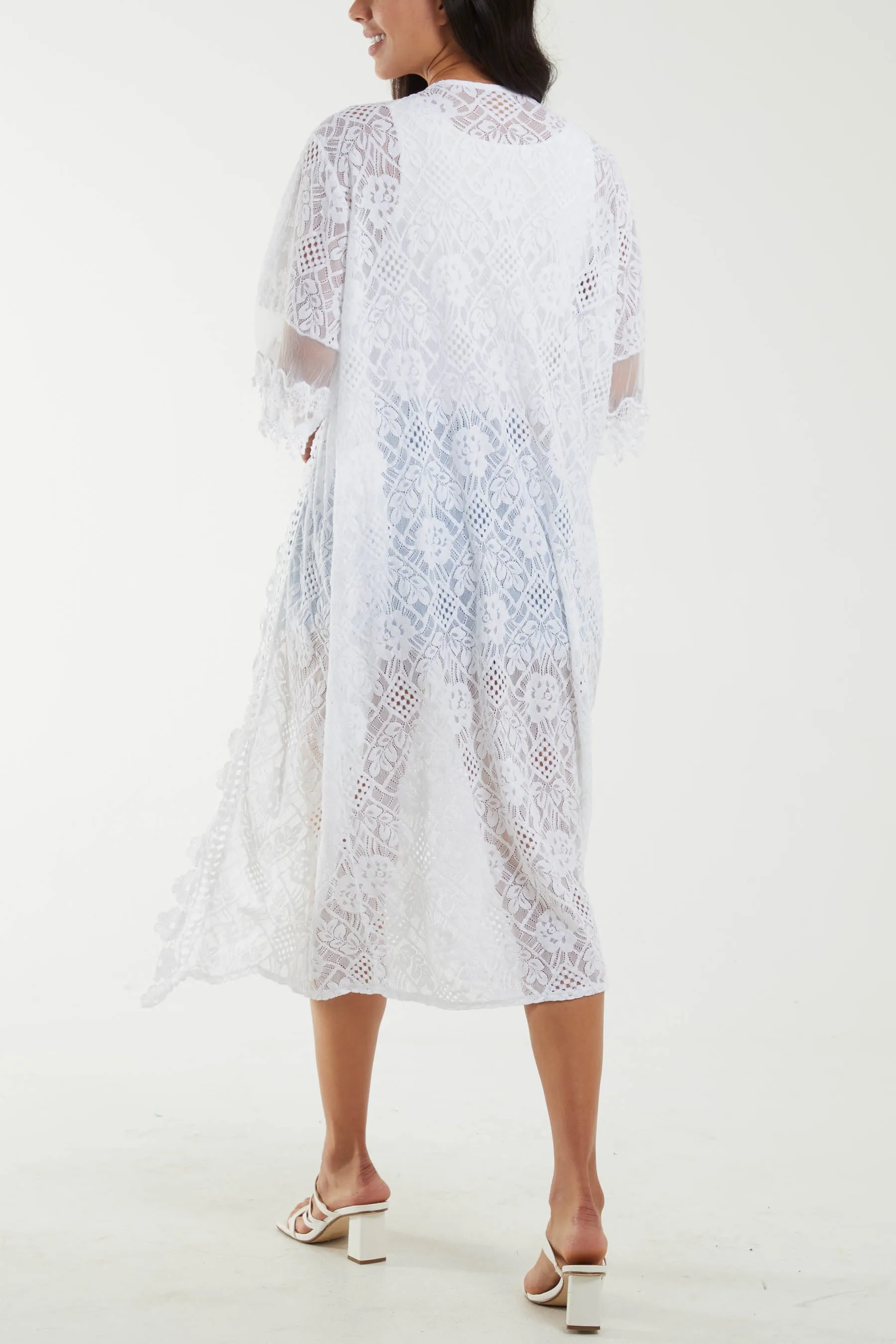 Laced Kimono