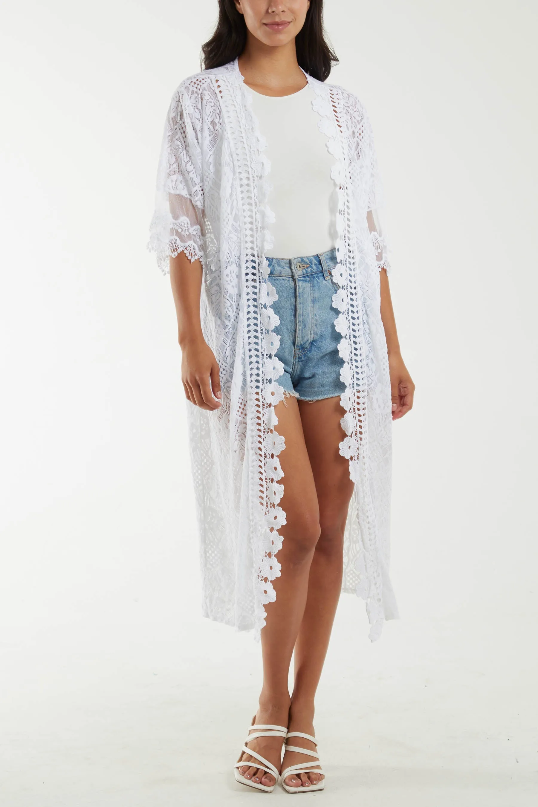 Laced Kimono