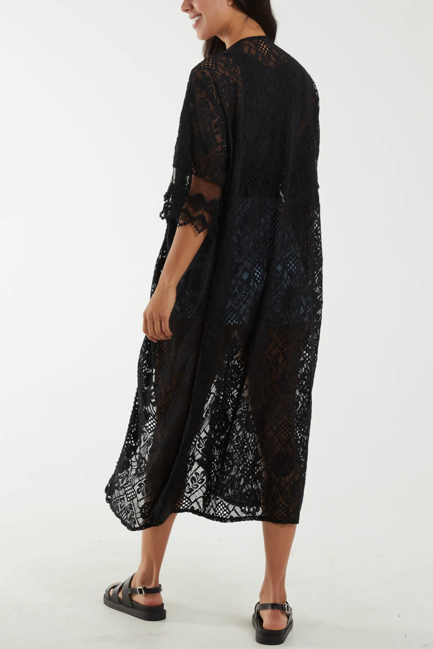 Laced Kimono