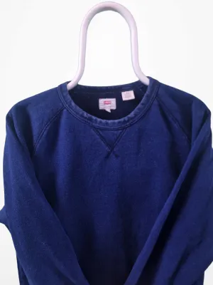 Levi's indigo sweater maat M