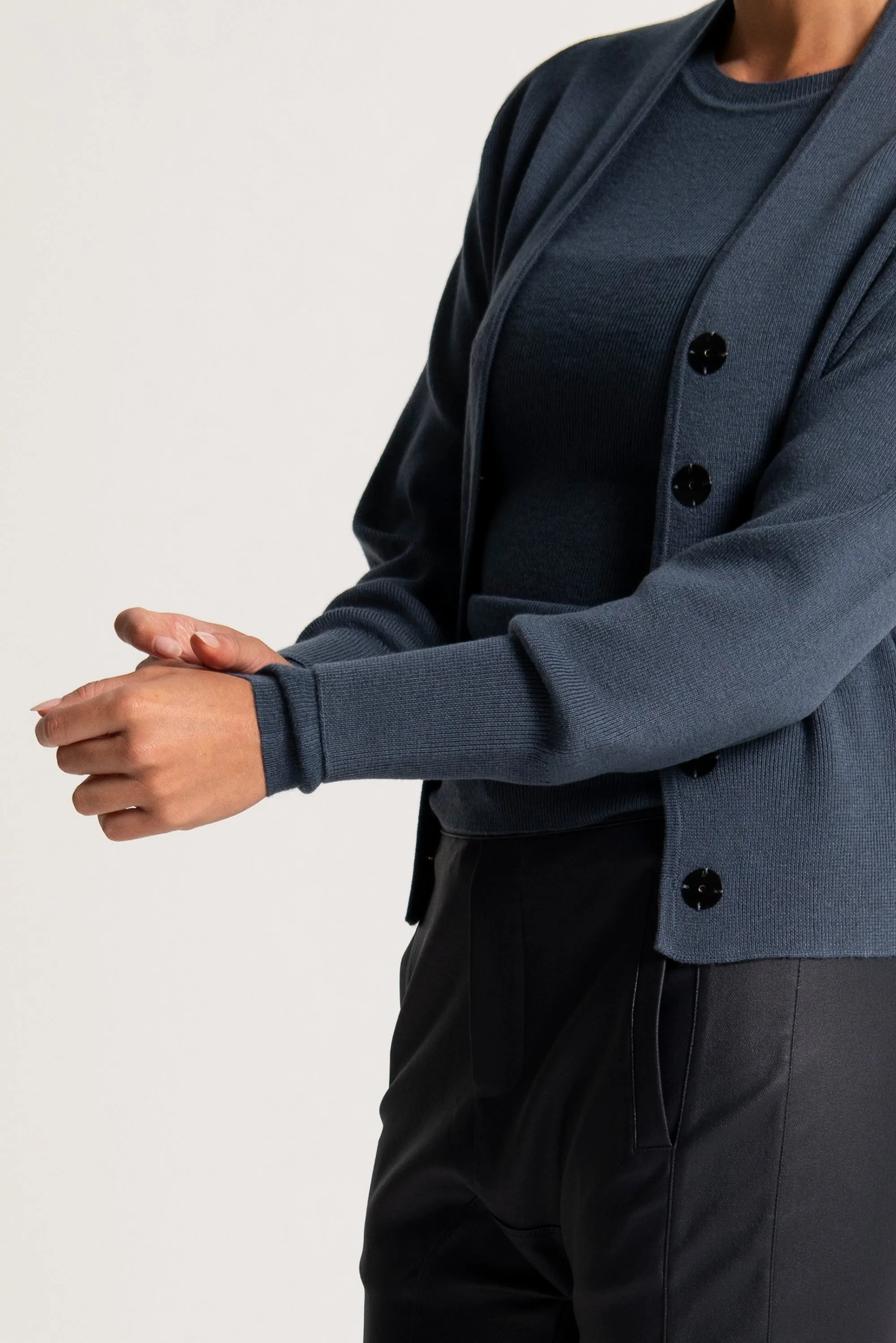 Lounge the Label II BOSA Knit Cardigan - blue