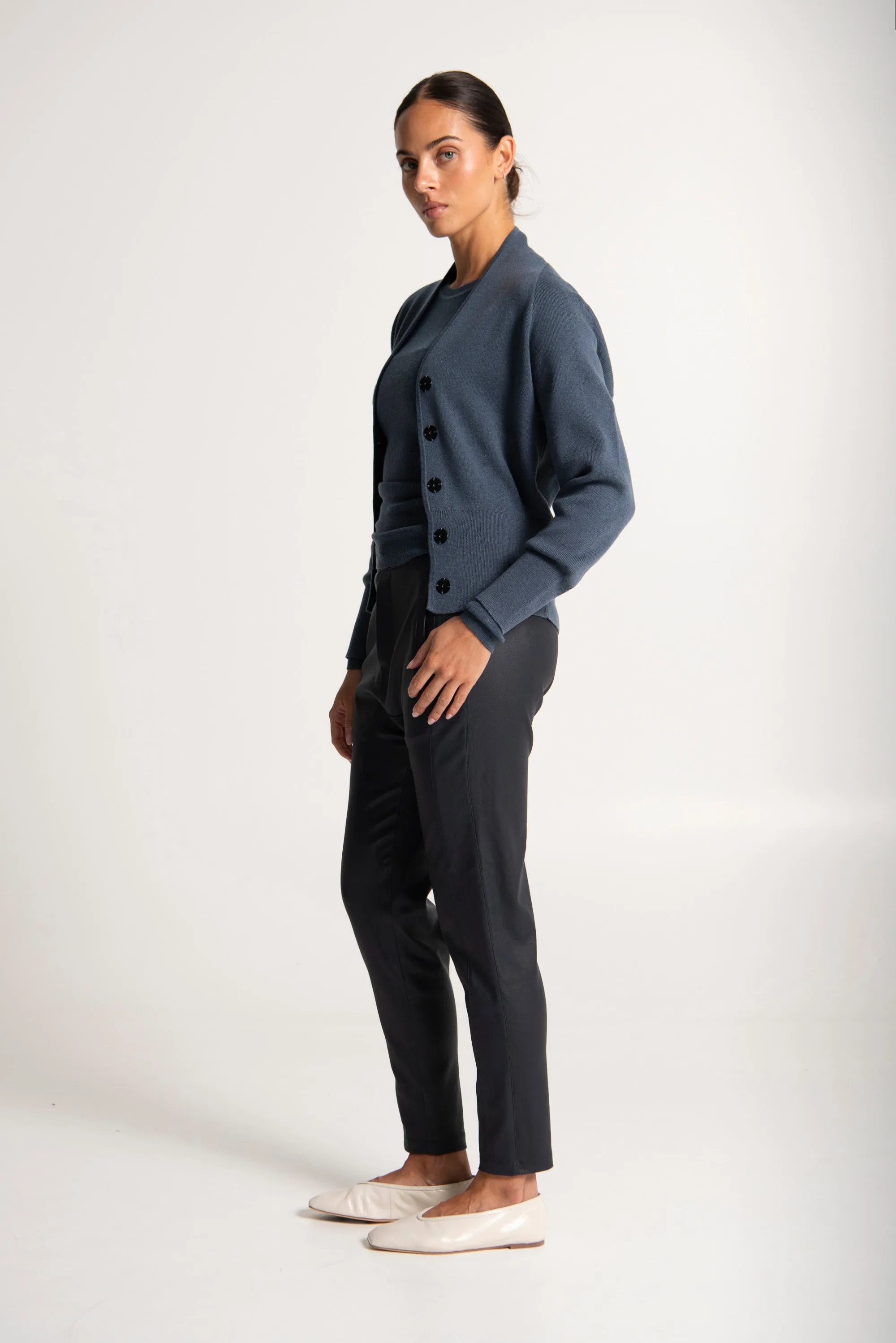 Lounge the Label II BOSA Knit Cardigan - blue