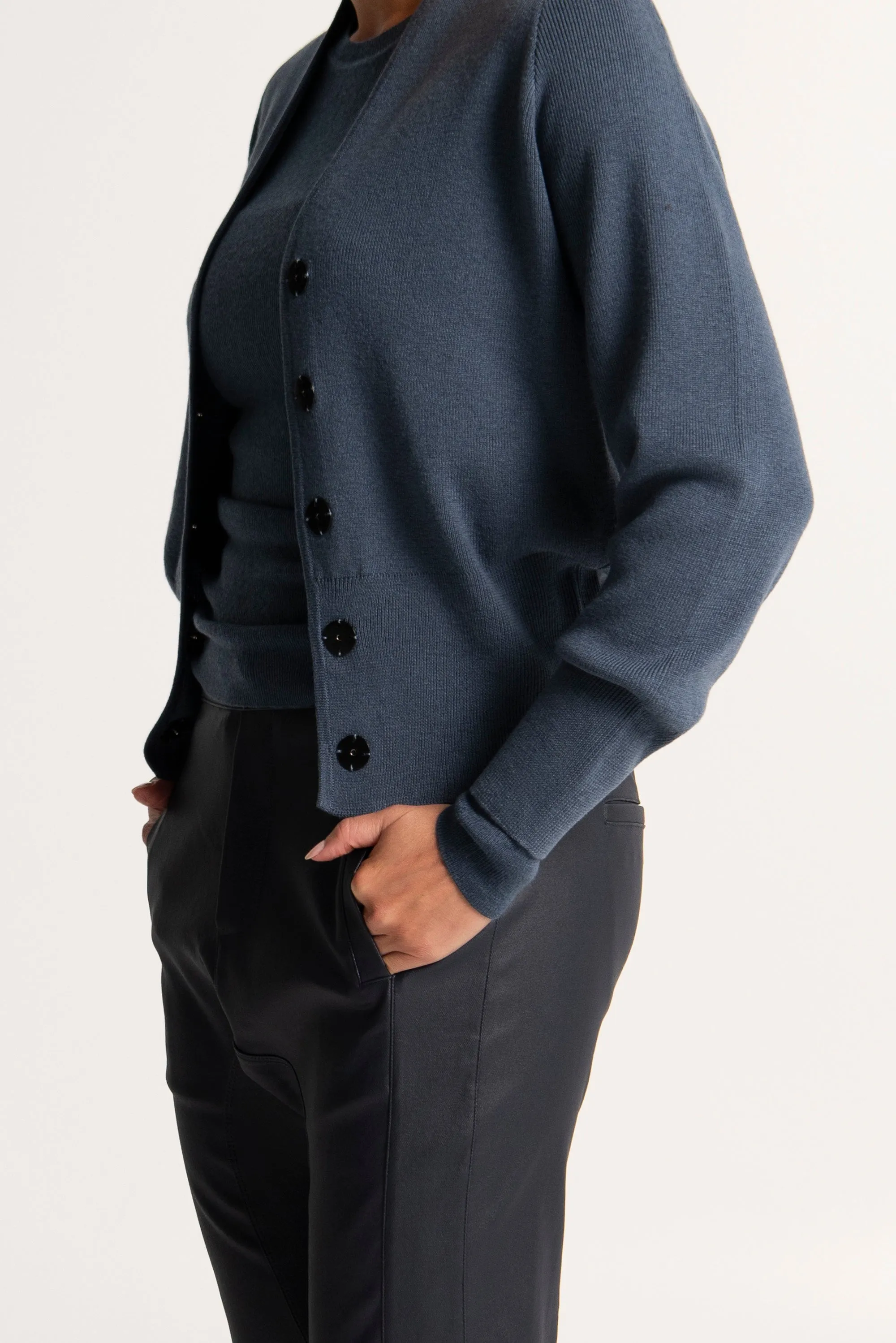 Lounge the Label II BOSA Knit Cardigan - blue