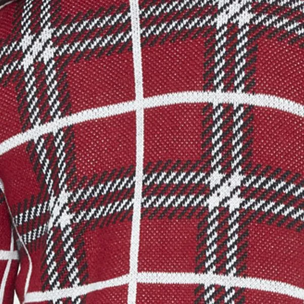 Marguerite Plaid Cardigan Sweater