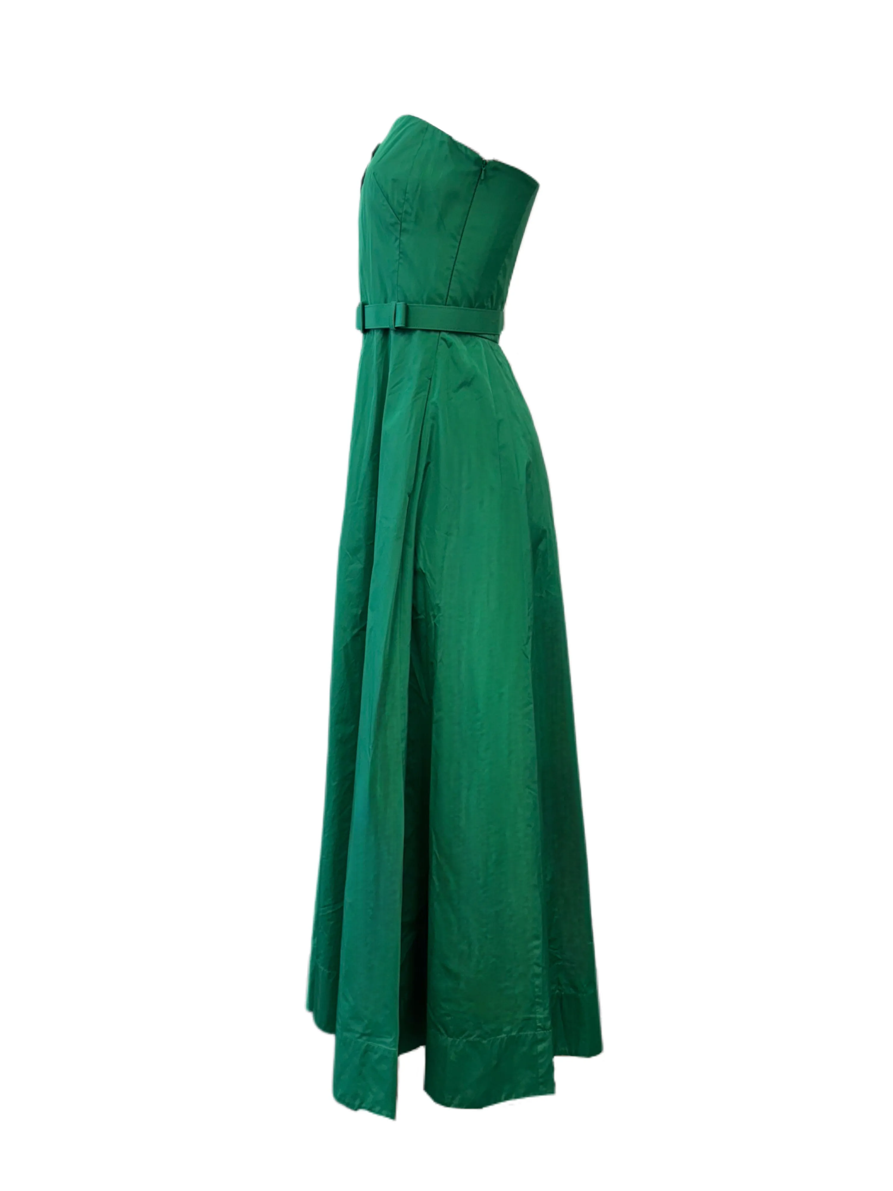 Max Mara Women's Green Moneta Maxi Dress NWT