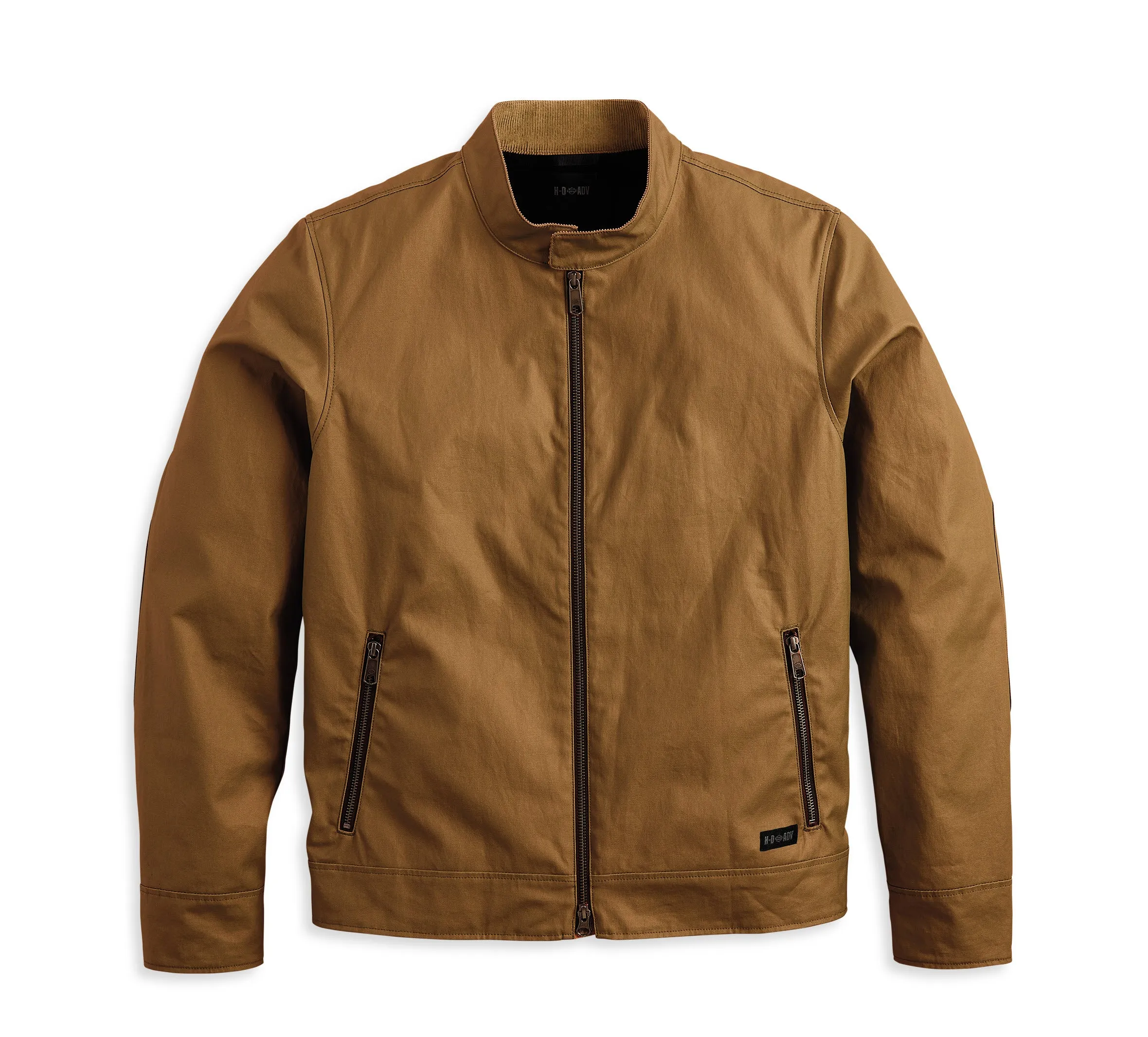 Men's Roadside Harley-Davidson ADV Waxed Riding Jacket - Dull Gold