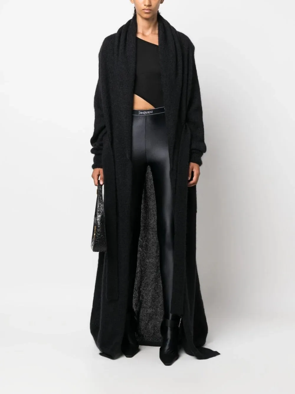 Mohair Maxi Cardigan