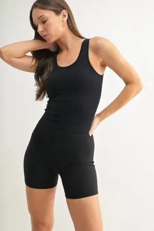 MONO B Classic Seamless Ribbed Tank
