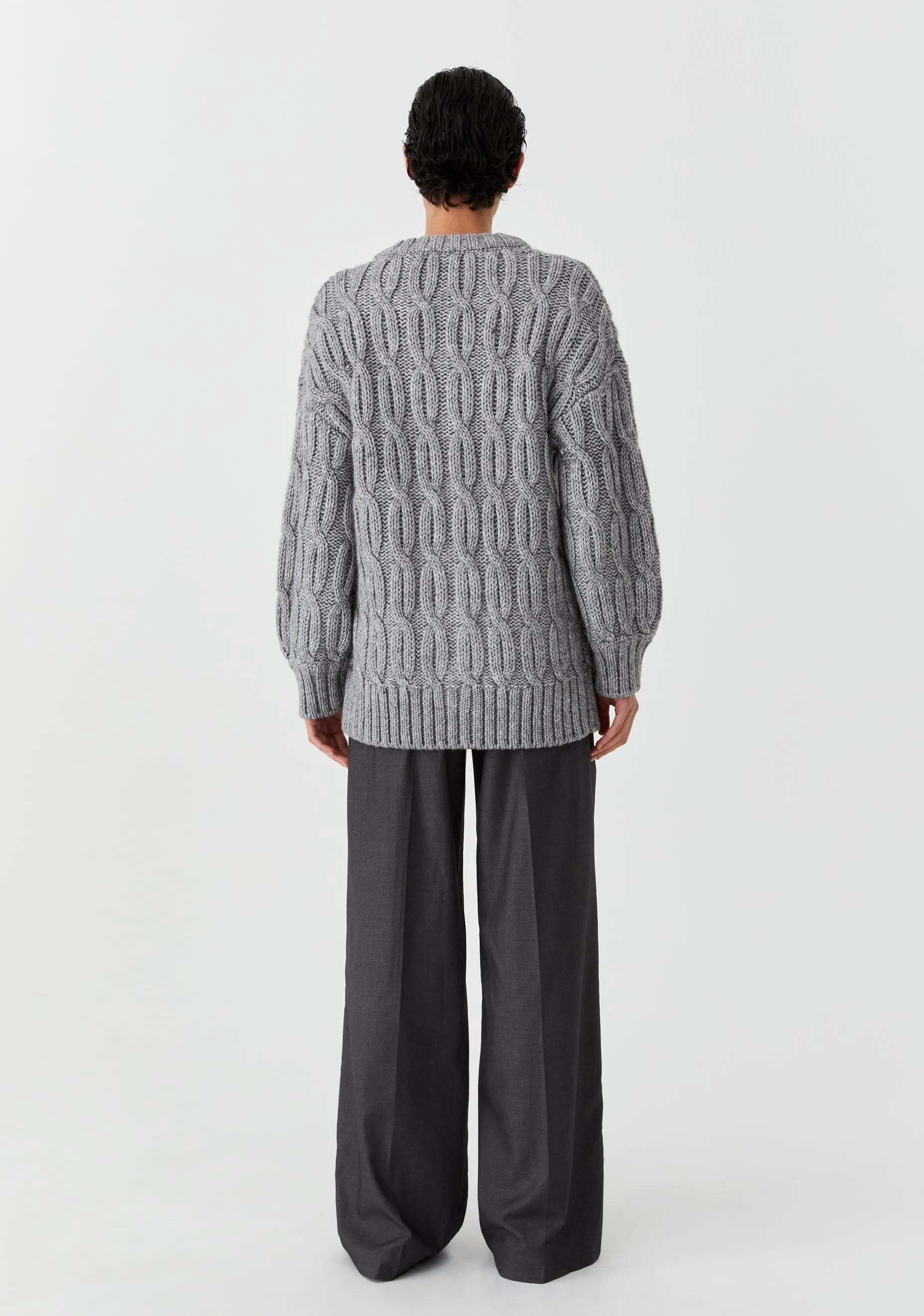 Morrison II EDEN Knit Cardigan - grey