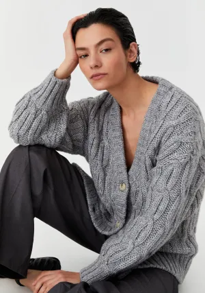 Morrison II EDEN Knit Cardigan - grey