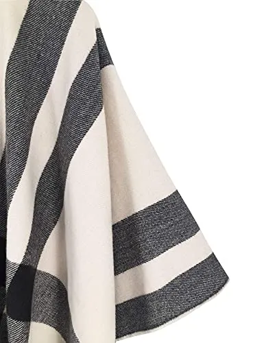 Moss Rose Plaid Shawl Wrap