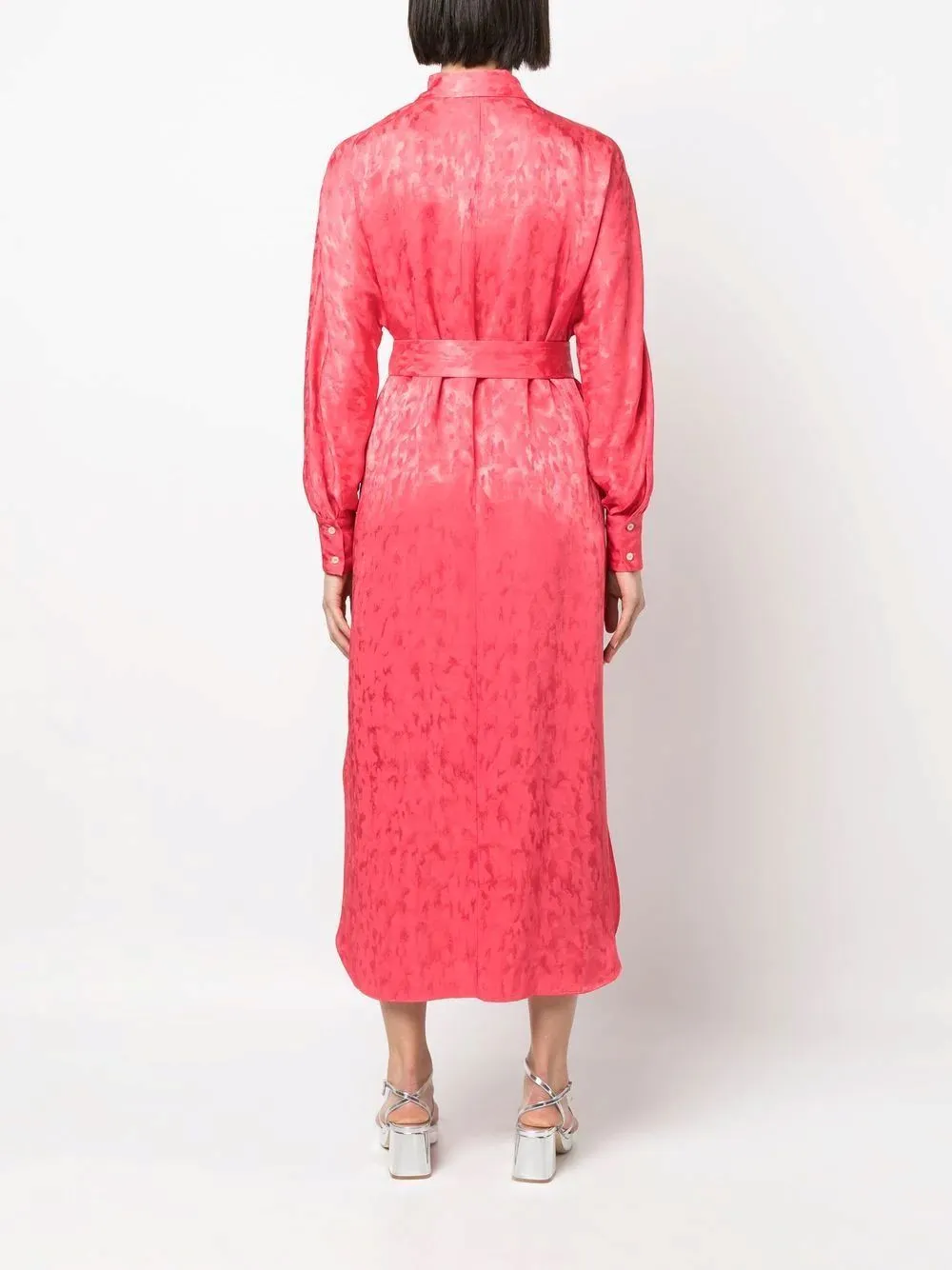 MSGM Belted Shirt Dress
