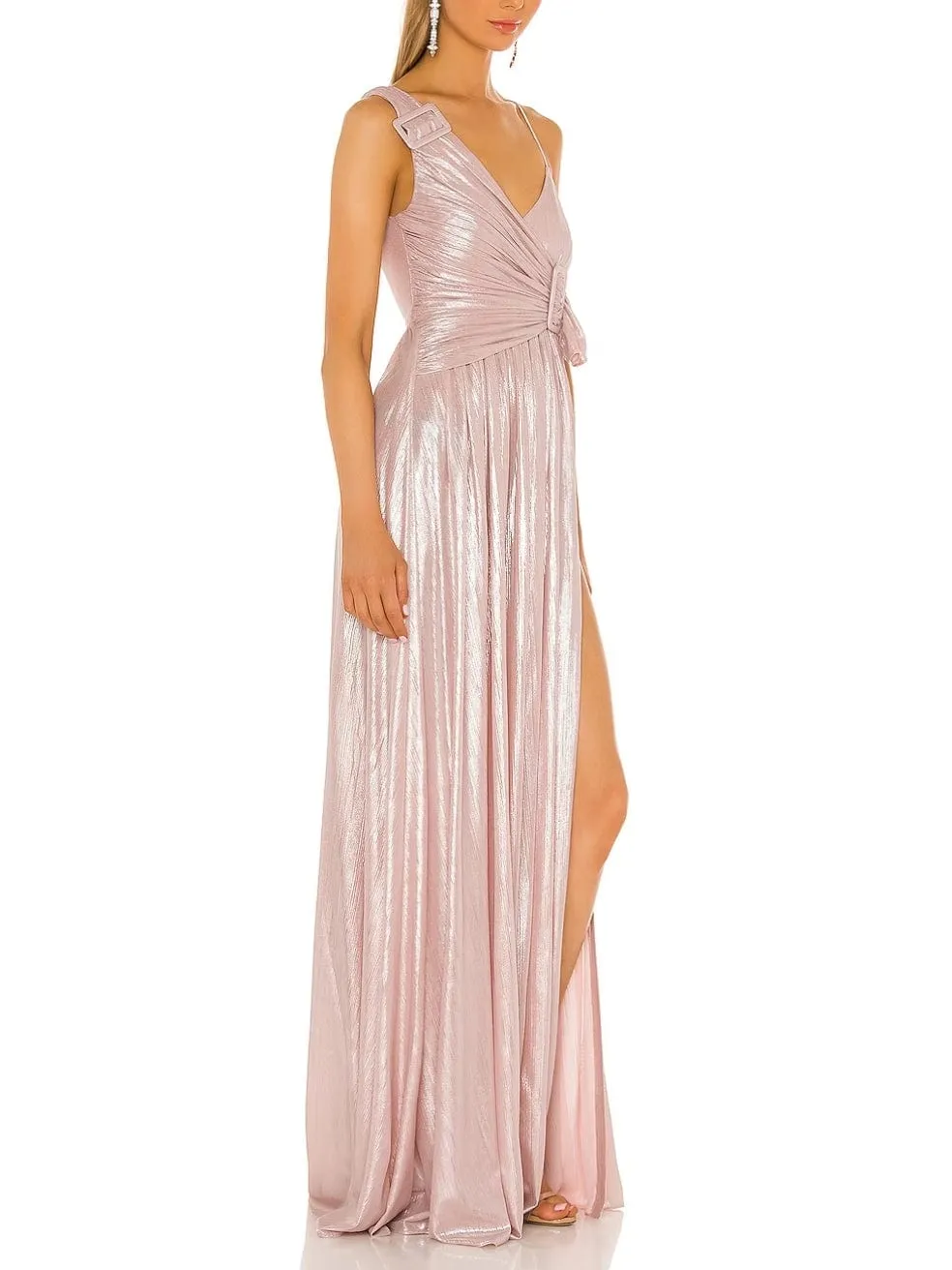 Natalie Dress in Baby Pink