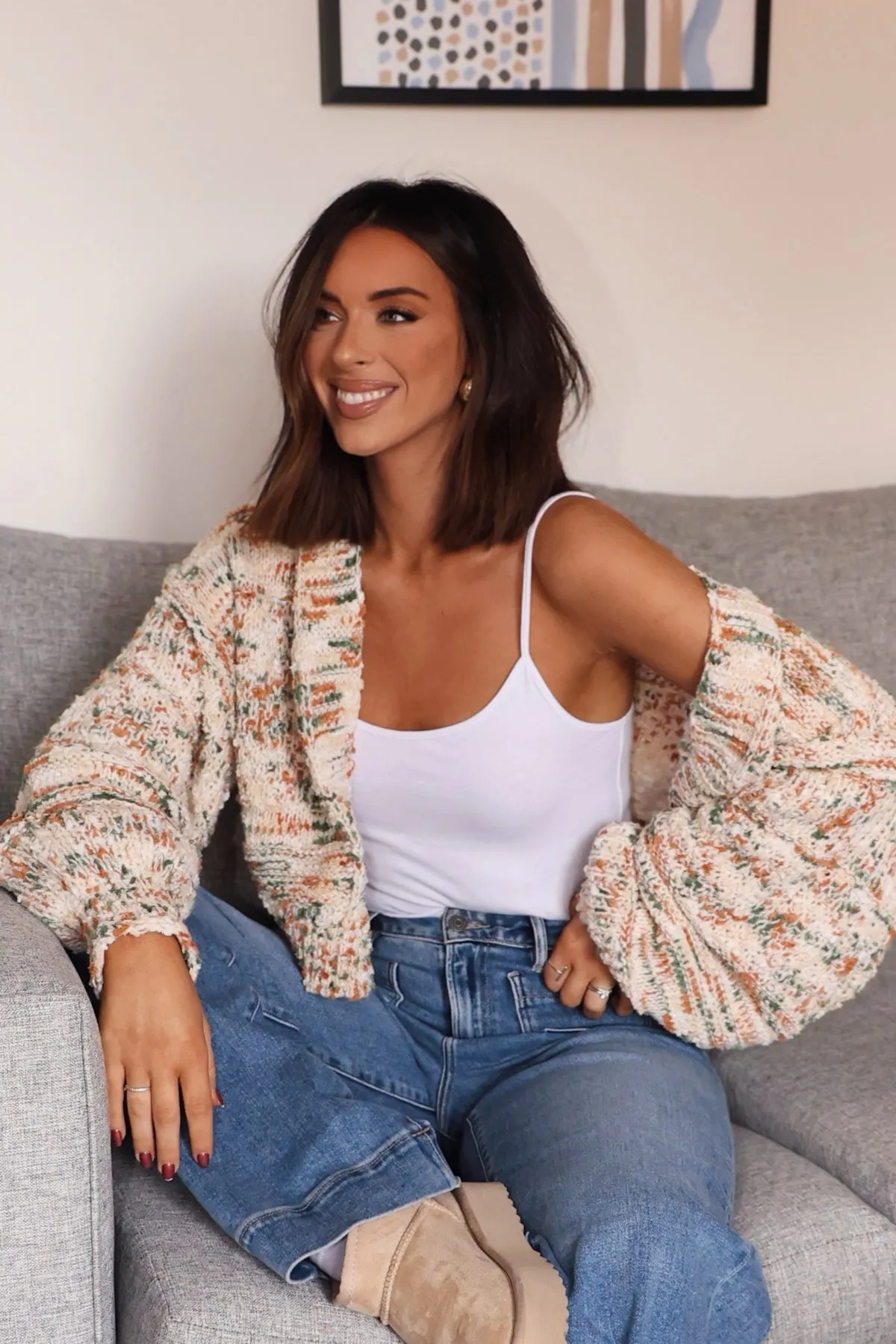 Need To Go Confetti Cardigan - FINAL SALE