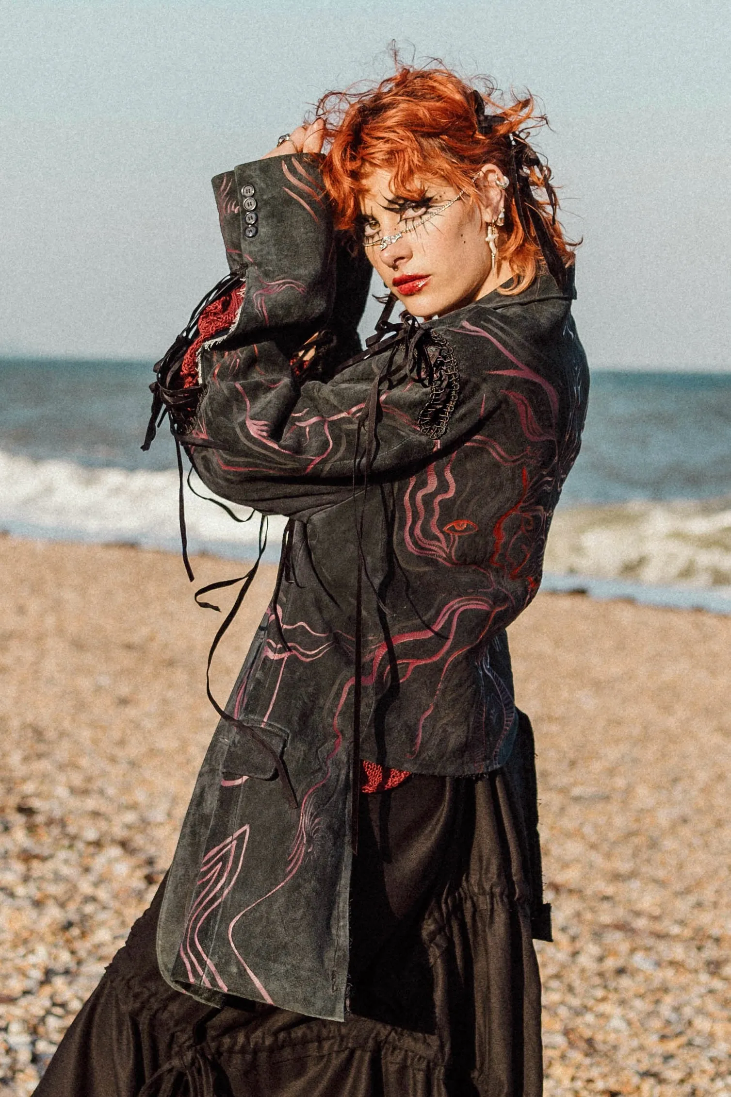 Neural Web Deconstructed Jacket