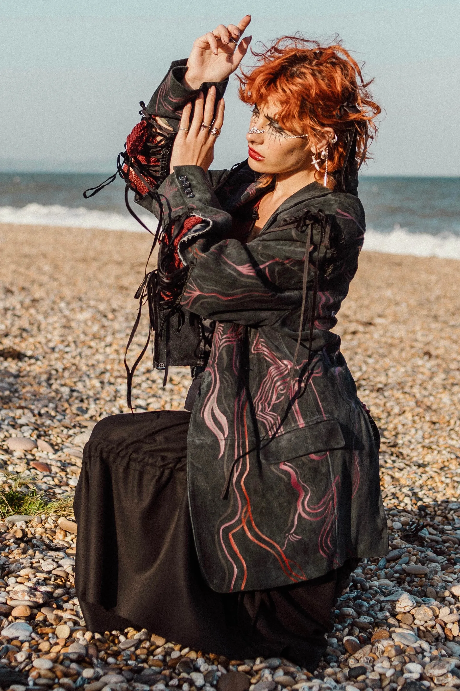 Neural Web Deconstructed Jacket