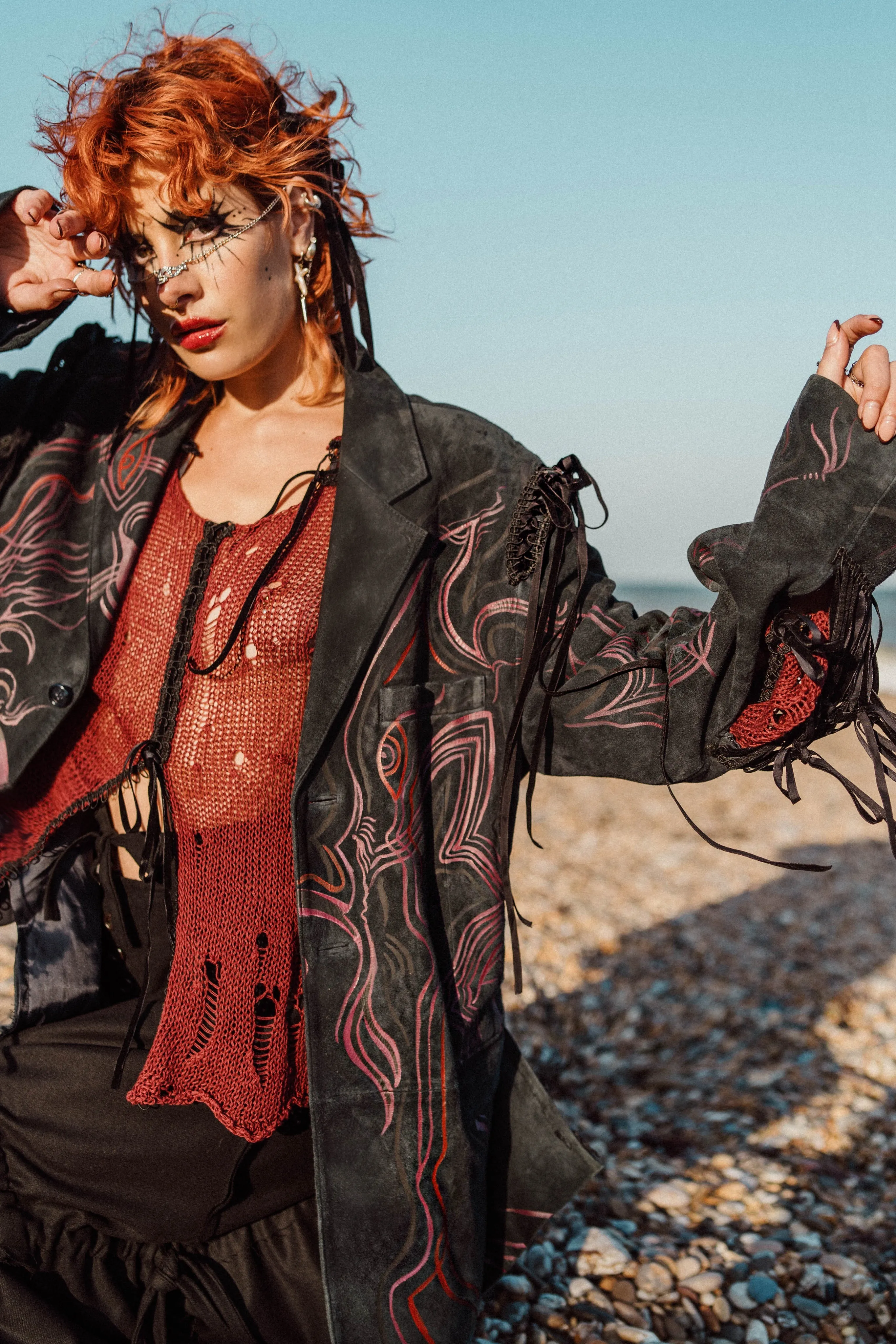 Neural Web Deconstructed Jacket