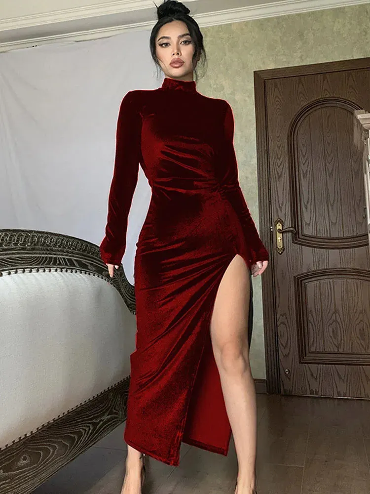 NYLAH | ELEGANT LONG SLEEVE DRESS