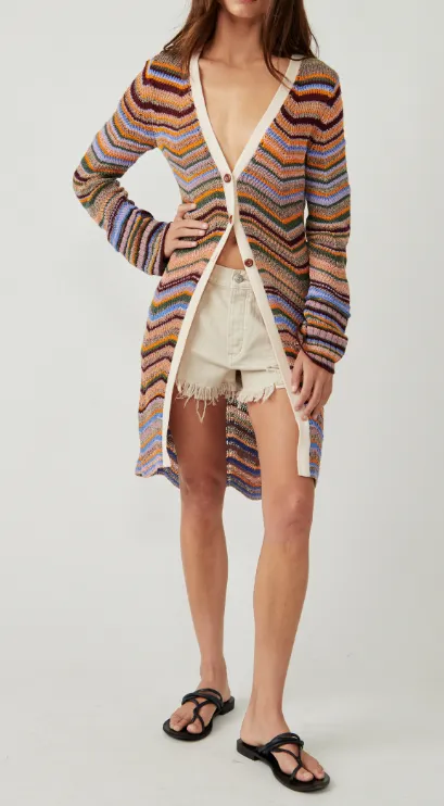 Ocean Waves Cardi