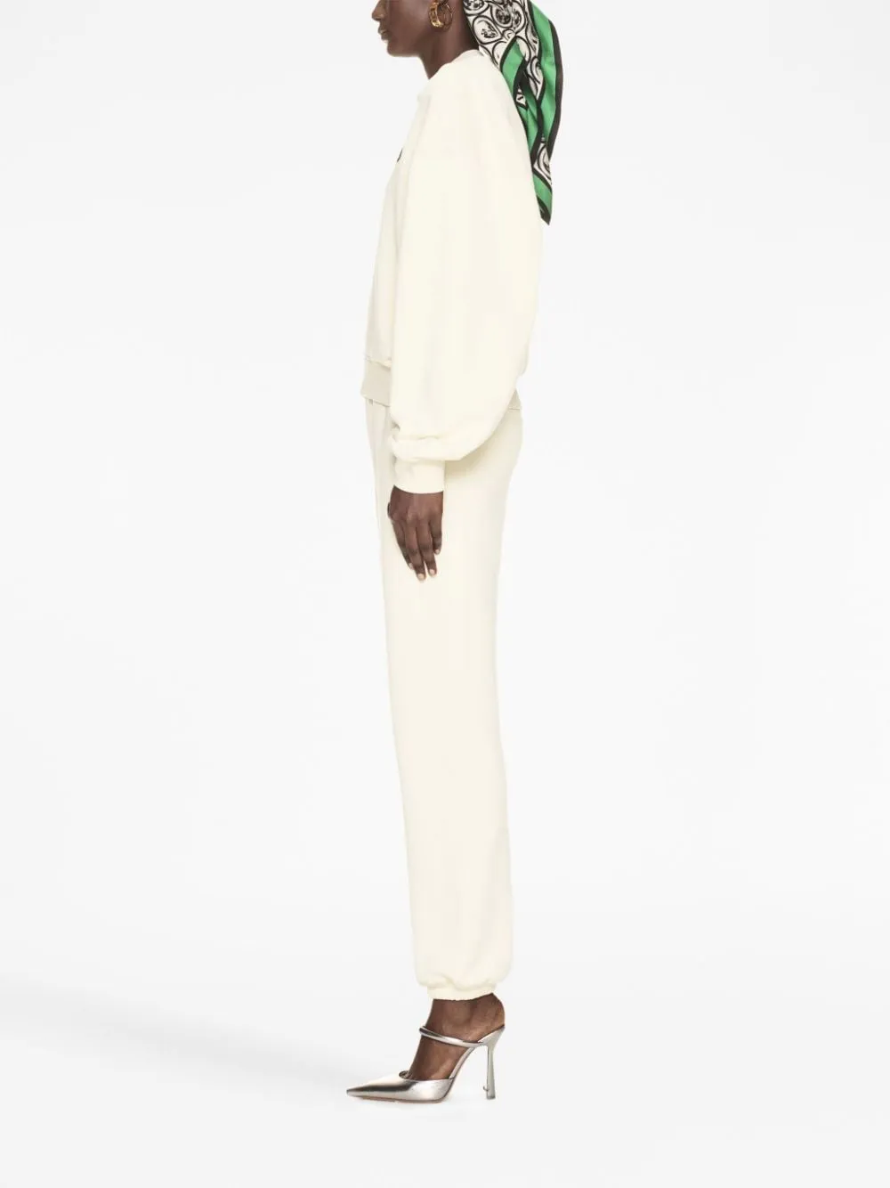 Off White Sweaters Beige