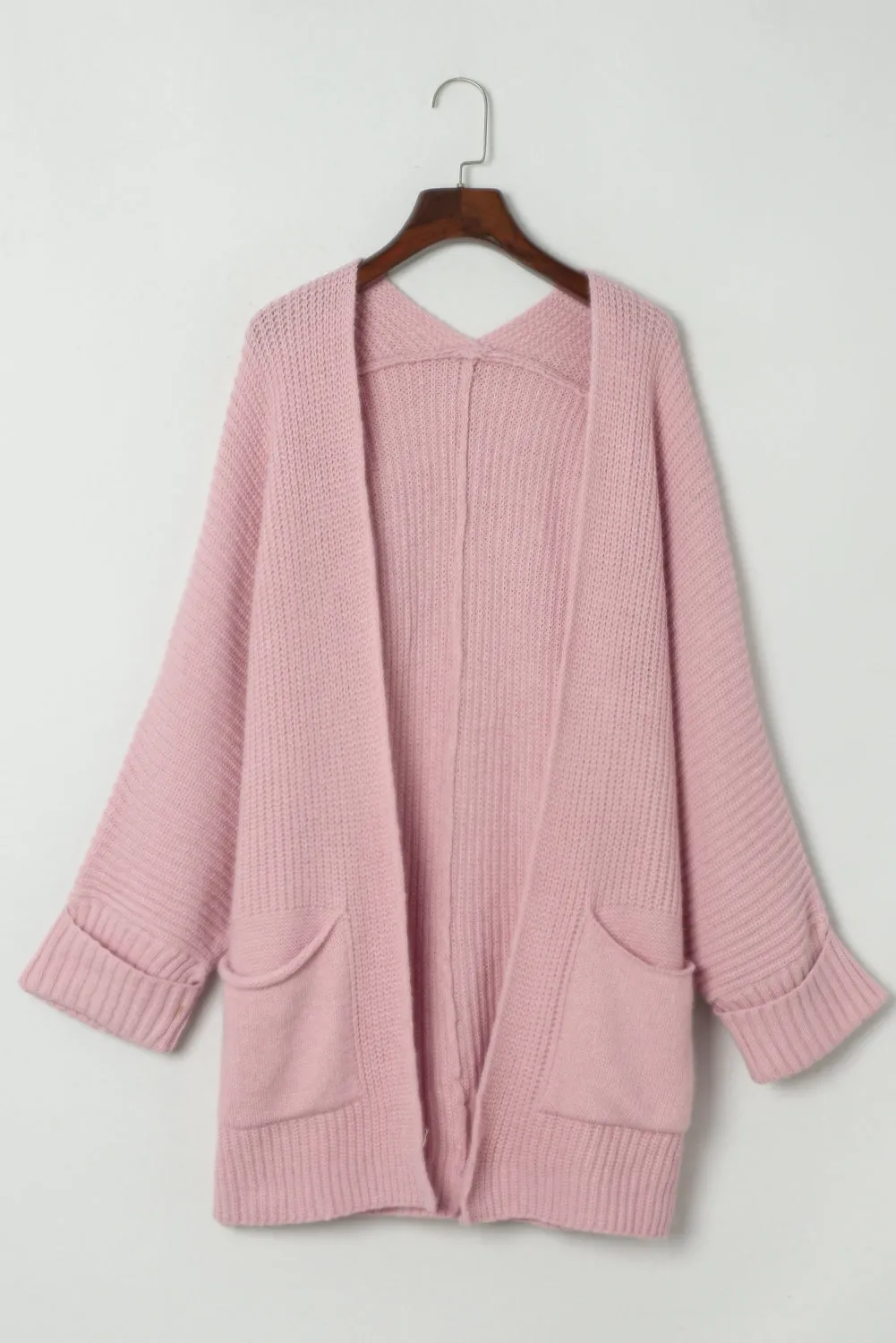 Oversized Open Front Cardigans