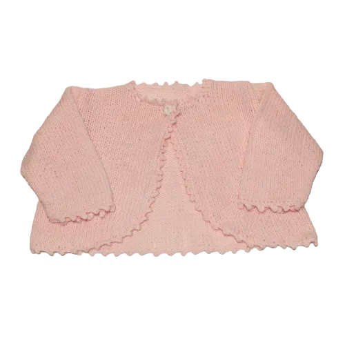 Pink Knit Cardi
